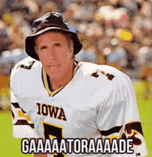 adam sandler water boy football player saying gatorade gif