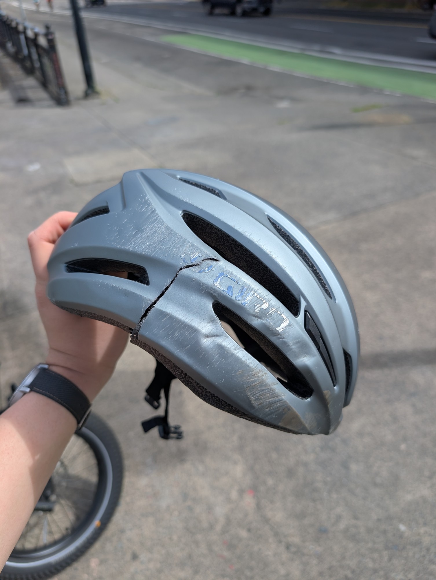 wear a helmet rule 
