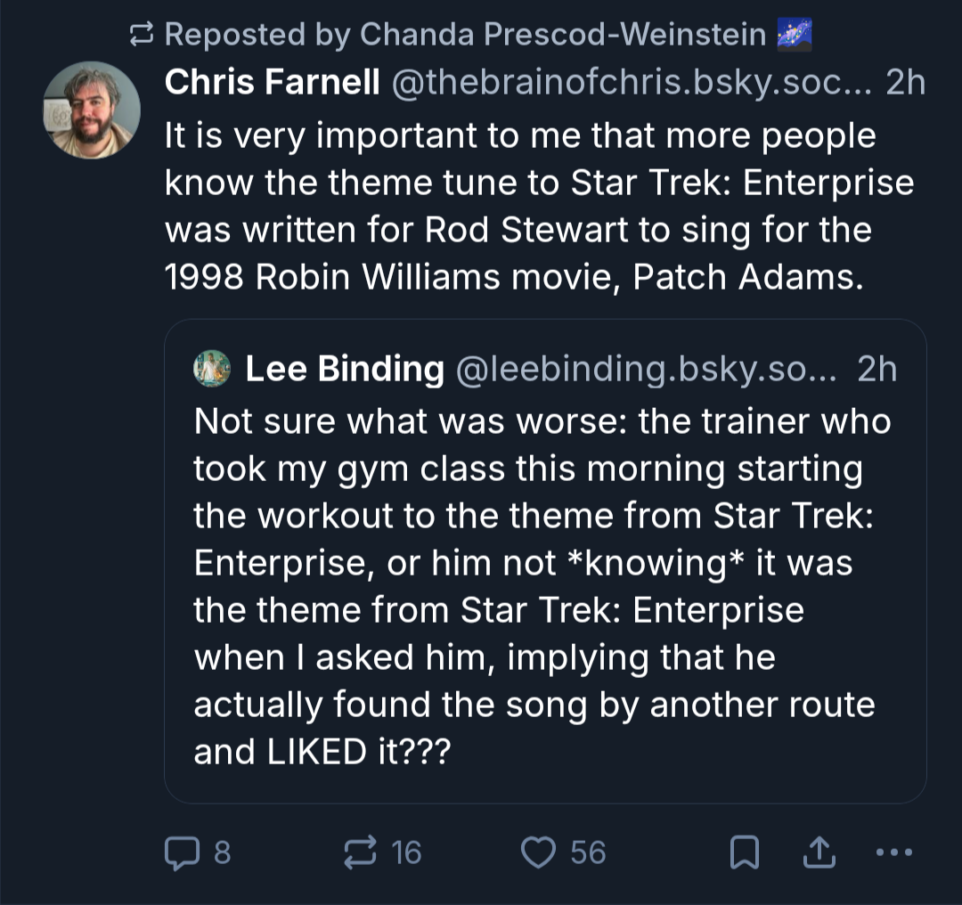 Just imaging Trip with Rod Stewart's hair