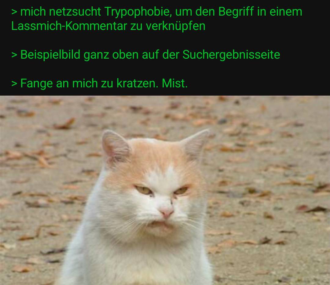 Trypophobie