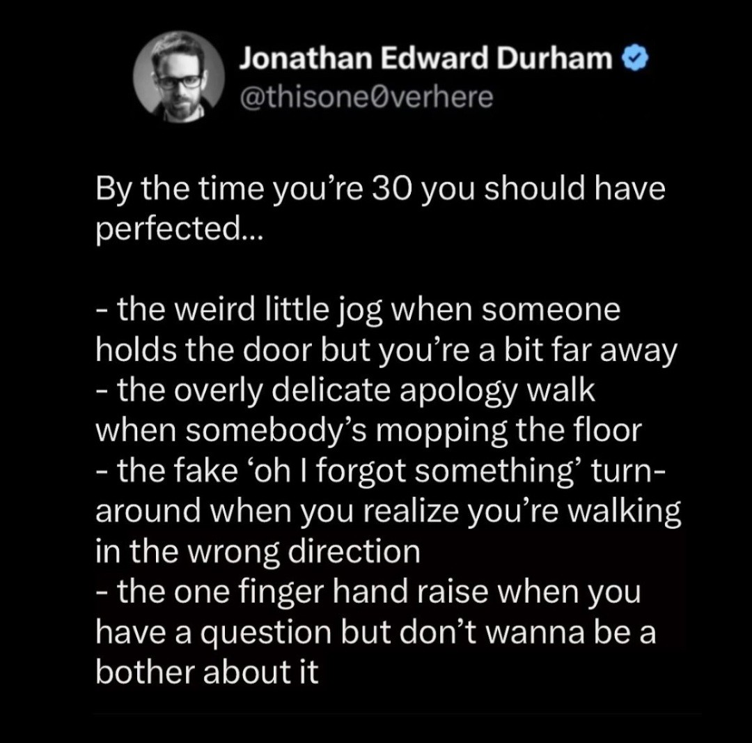 Which have you perfected?