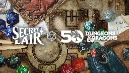 Secret Lair x Dungeons & Dragons 50th Anniversary Superdrop