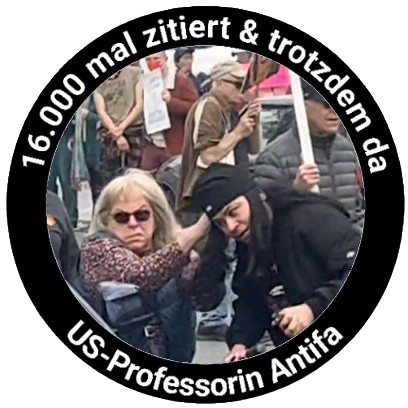 16.000 mal zitiert und trotzdem da, US-Professorin Antifa