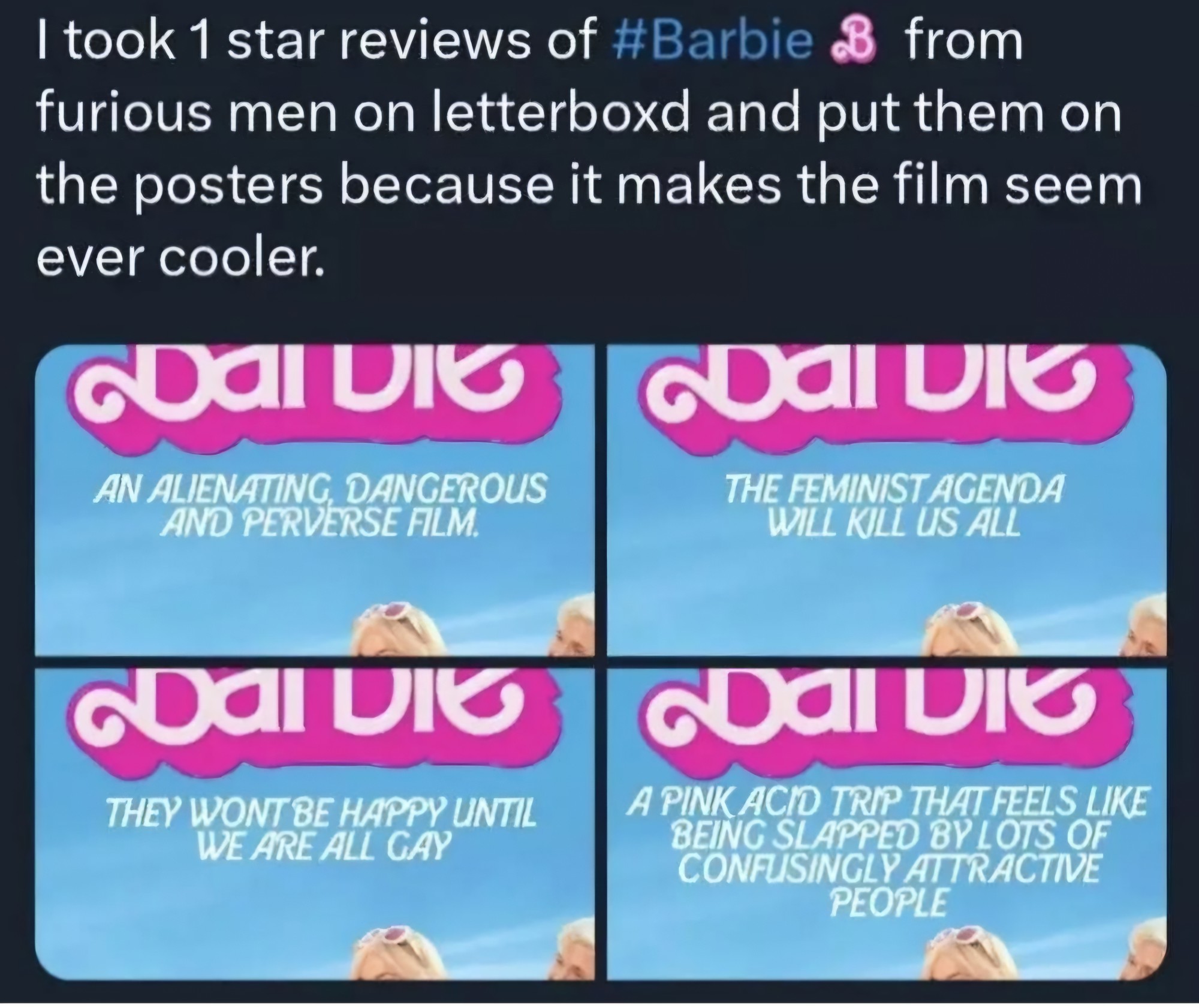 The feminist agenda will kill us all!